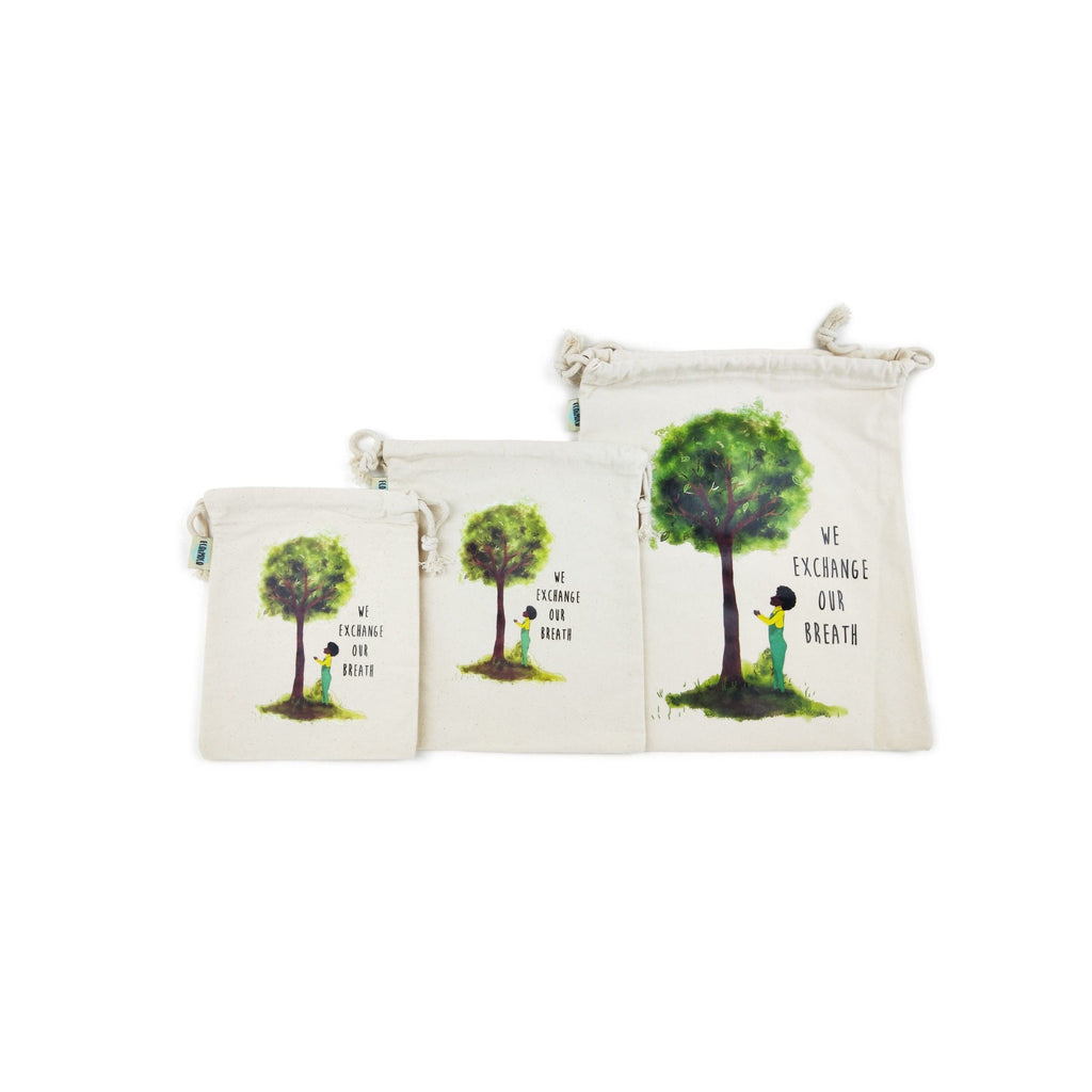 Tree and Moco Organic Cotton Bag - Canvas Tote Bags Australia