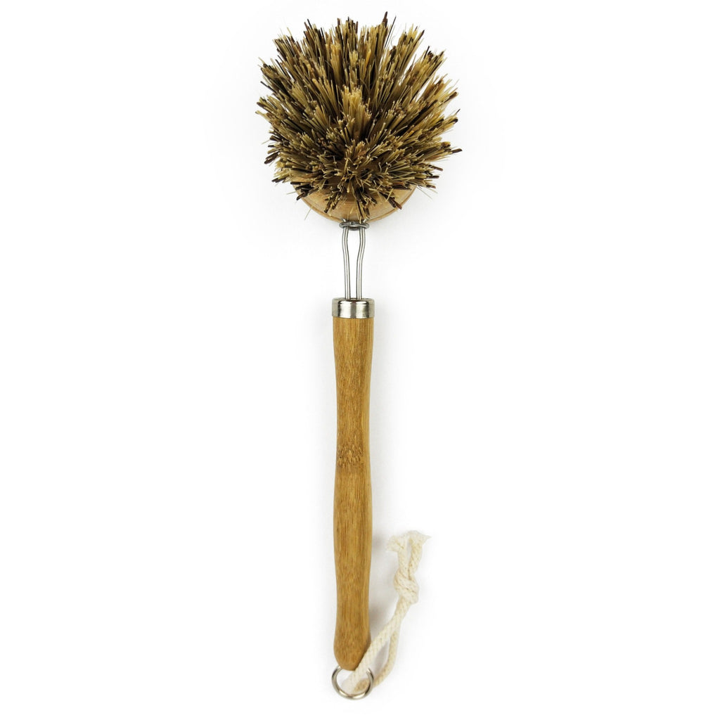 Eco Friendly Bamboo Replaceable Dish Brush