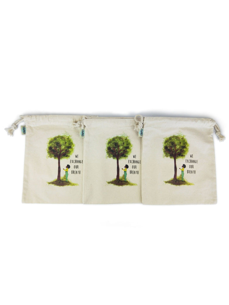 Tree and Moco Organic Cotton Bag - Canvas tote bags Australia